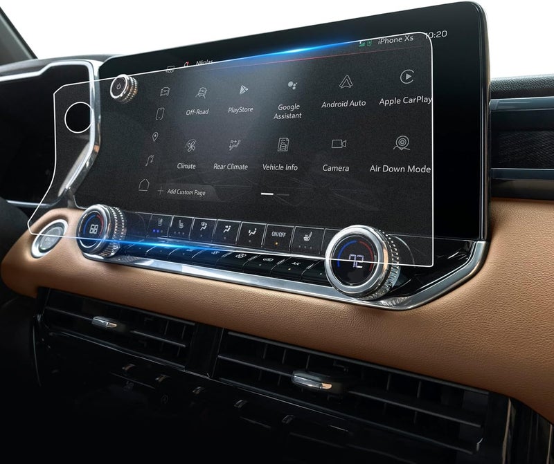 LFOTPP For 2025 GMC Canyon Screen Protector - 2023-2025 Canyon (AT4/Denali/AT4X/Elevation) 11.3 Inch Touchscreen [Matte Glass] 2023-2025 Canyon Accessories Anti-Glare Matte 9H Hardness Tempered Glass - Image 1